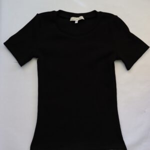 T-shirt korte mouw zwart