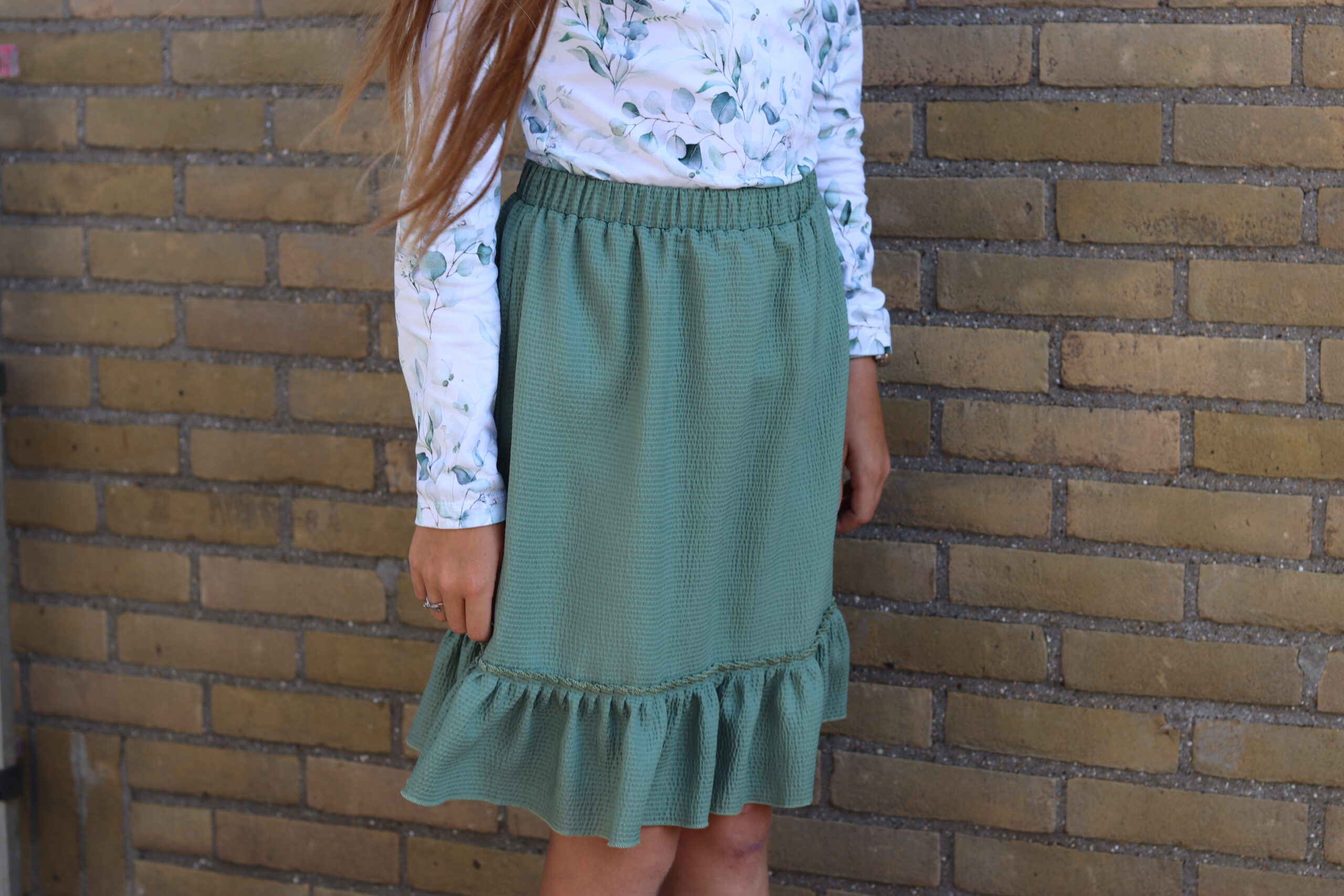 Rok groen Hanna - Afbeelding 2