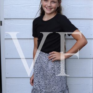 t-shirt korte m zwart Floor