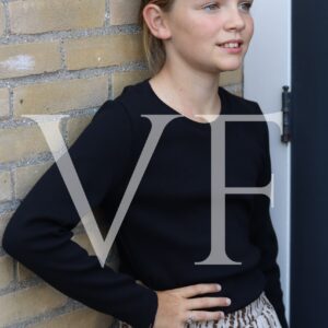 T-shirt zwart lange mouw