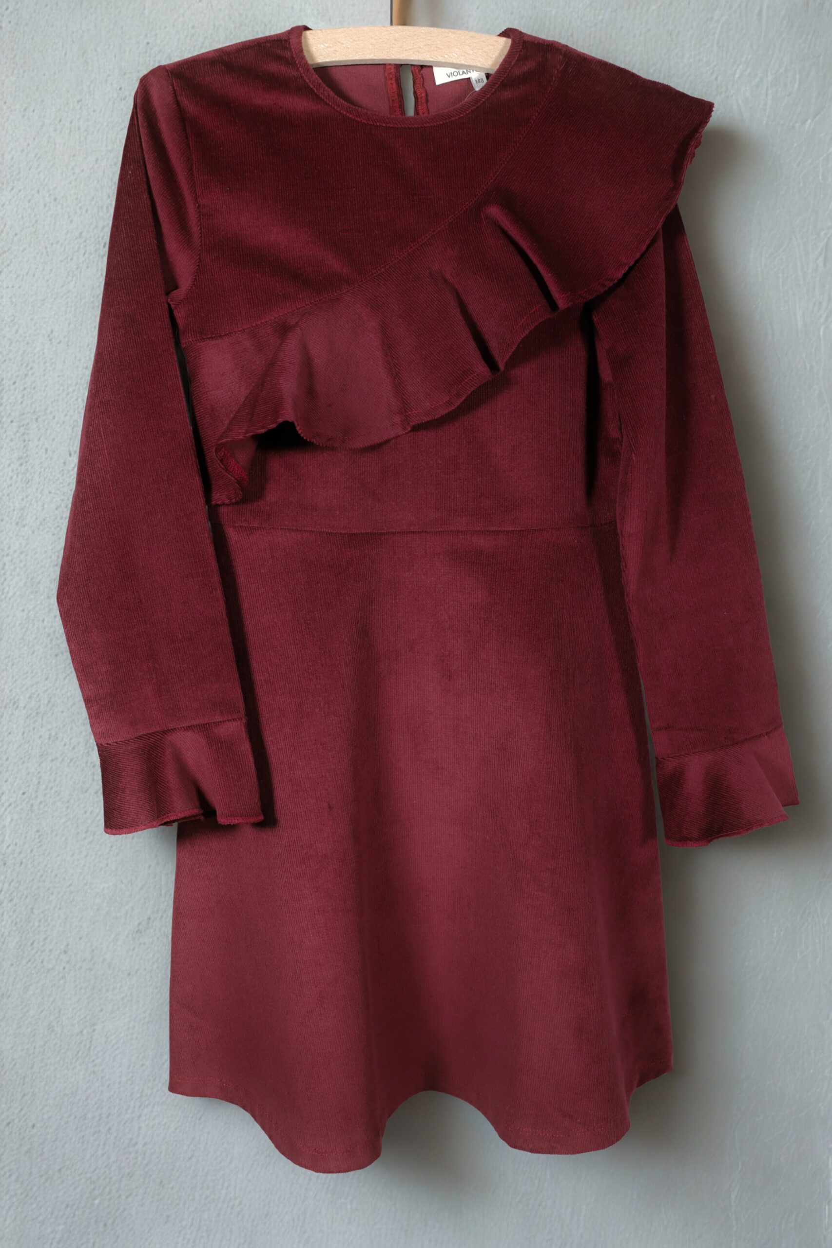 Jurk Mila bordeaux